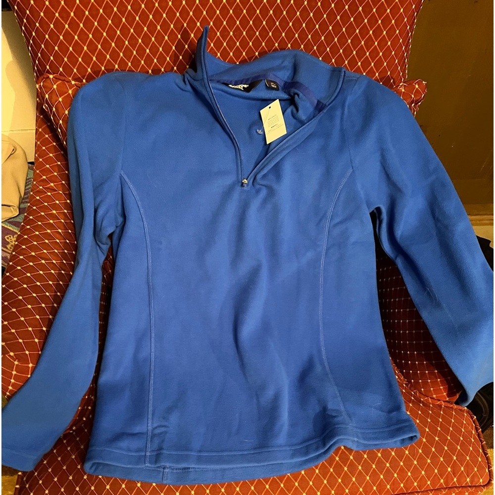 Lands End pull over fleece